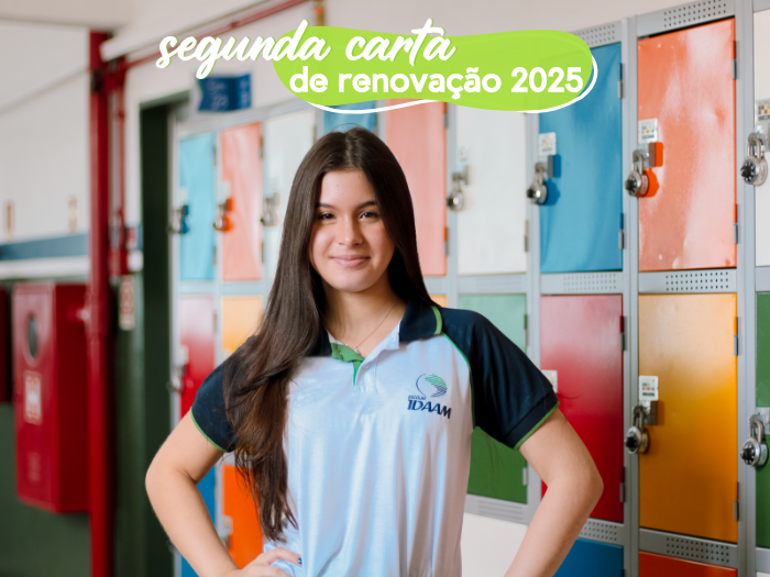 Segunda carta de renovação de matrícula 2025