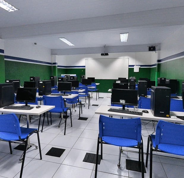 Sala de aula do Ensino Fundamental do IDAAM